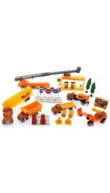 Resim Tankerli Metal Kamyon Seti 