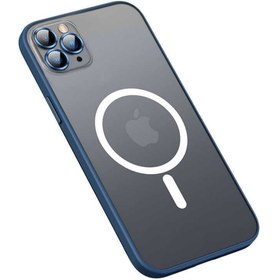 Resim Dolia Iphone 12 Pro Uyumlu Kılıf Lens Koruyuculu Tacsafe Destekli Kenarları Renkli Mat Kılıf 