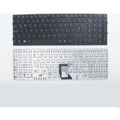 Resim Sony Uyumlu Vaio VPC-CB17FX Klavye - Türkçe Siyah 