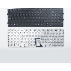Resim Sony Uyumlu Vaio VPC-CB190X Klavye - Türkçe Siyah 