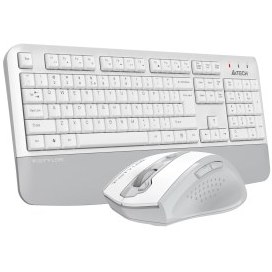 Resim A4 Tech Fg2500s Plus, Beyaz, Fstyler, 2.4ghz Kablosuz, Türkçe Q, M.medya Klavye Mouse Set Diğer 