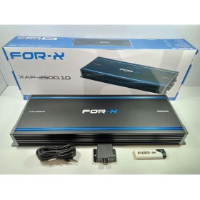 Resim For-x Mono Amfi + For-X Çakmak 2500RMS – For-X XAP-2500.1D Bass Anfisi – Bass Kontrollü Mono Anfi 