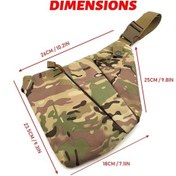 Resim Ebitda Erkekler İçin Su Geçirmez Omuz Çantası - Çapraz, Göğüs, Omuz Ve Sırt Çantası - Bisiklet Ve Dağ Yürüyüşü İçin Gri Gri 