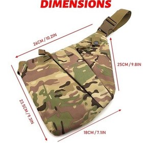 Resim Ebitda Erkekler İçin Su Geçirmez Omuz Çantası - Çapraz, Göğüs, Omuz Ve Sırt Çantası - Bisiklet Ve Dağ Yürüyüşü İçin Gri Gri 