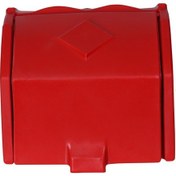 Resim Motosiklet Pizza Çantası Paket Servis Çantası Cv90 - Kırmızı 