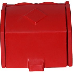 Resim Motosiklet Pizza Çantası Paket Servis Çantası Cv90 - Kırmızı 