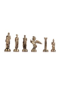 Resim Satranç Taşı İsteyene Gifthome Büyük Metal Parlak Pe 
