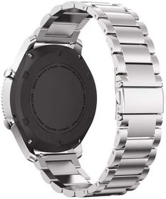 Resim Sneezy Huawei Watch Gt4 46mm İle Uyumlu 22mm Ironweft Döküm Çelik Metal Kordon Gümüş 