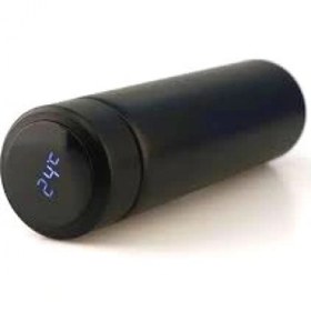 Resim Go İthalat SİYAH LED DERECELİ ÇELİK TERMOS 500ML (5324) 