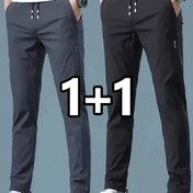 Resim 2 Adet Erkekler İçin Hafif Atletik Jogger Pantolon - Fermuarlı Cepli, Nefes Alabilir Koşu ve Spor Şortları, Normal Kesim, Egzersiz & Günlük Kullanım, Düz Renk, Aktif Yaşam Tarzı, Esnek Kumaş, Antrenman Giysisi, Aktif Erkekler 