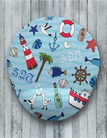 Resim Sea Bilek Destekli Mouse Pad Mousepad 