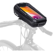 Resim Rogfer Wıld Man Ms33 0.6l Dağ Bisikleti Sert Kabuklu Telefon Dokunmatik Ekran Gidon Çantası Siyah Siyah Siyah 