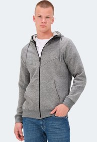 Resim Slazenger KAZUE I Erkek Sweatshirt Koyu Gri 