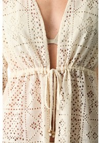 Resim Penti Ekru Jasmine Kimono 