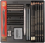 Resim Koh-i Noor Set For Sketching 23 Pcs 8898 Koh-i-Noor