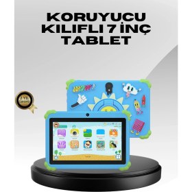 Resim Flamex Android İşletim Sistemli 7 İnç Tablet Günlük Kullanıma Uygun 