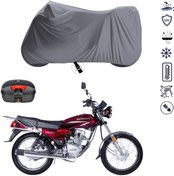 Resim Honda CGL 125 Arka Çanta Uyumlu Motosiklet Branda Su Geçirmez Motor Branda 