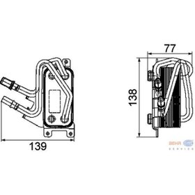 Resim BEHR Clc 67 000p 17217541058 Bmw Tüm Araçlar Yağ Soğutucu N73 