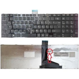 Resim Toshiba Uyumlu 9Z.N7Tsv.00U. 9Z.N7Tsv.401 Notebook Klavye Siyah 