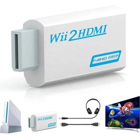 Resim Wii HDMI Dönüştürücü Adaptör Full Hd 1080P Uyumlu Çevirici 