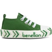 Resim Benetton ® | Bn-30640 - 3394 Yesil - Çocuk Spor Ayakkabı 