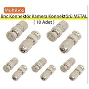 Resim Bnc Konnektör Kamera Konnektörü Metal 10 Adet 