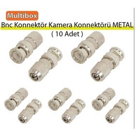 Resim Bnc Konnektör Kamera Konnektörü Metal 10 Adet 