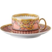 Resim Versace Çay Fincan-Tabak La Scala del Palazzo Pembe 