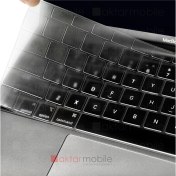 Resim AktarMobile MacBook Air 13 M1 2021 A2337 Uyumlu Şeffaf Klavye Koruyucu Türkçe Q Silikon Ped Trasparan 