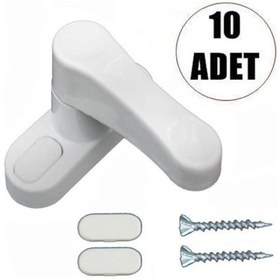 Resim 10 Adet Kapı Pencere Emniyet Kilidi Pimapen Pvciçin Çok Renkli 