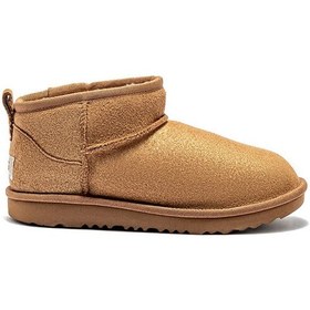 Resim Bot Kız Çocuk 1171291k Ugg Kids Classıc Ultra Mını Dazzle Chestnut Taba 31-35 Taba 