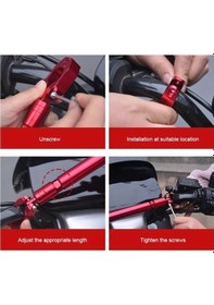 Resim Xuweiwei Golden 1 Adet Cnc Alüminyum Alaşım Çok Fonksiyonlu Genişletme Braketi Motosiklet Bisiklet Elektrikli Scooter Universal 