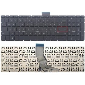 Resim HP Uyumlu 15S-Eq1037Nt (27S13Ea) Notebook Klavyesi (Siyah Tr) - 548391554 