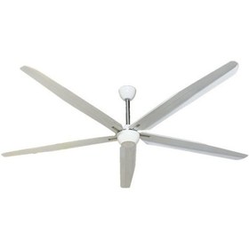 Resim Alsanfan Mersin Beyaz Aydınlatmasız Duvar Kumandalı Tavan Vantilatörü 210 CM 