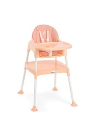 Resim Angel Melek Kanatlı Çalışma Masalı Somon Mama Sandalyesi -çift Pedli 