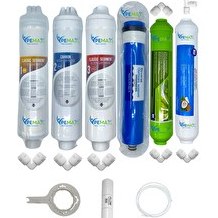 Resim Pemax Water Solutions Kapalı Kasa Su Arıtma Cihazların Uygun Eco 6'lı ReVerse Osmosis Mebran Alkali-Tatlandırıcı Set 