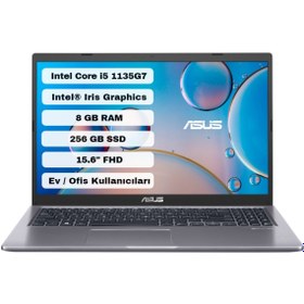 Resim X515EA-BQ867A11 Intel Core i5 1135G7 15.6" 20 GB RAM 512 GB SSD FHD W11P Laptop 