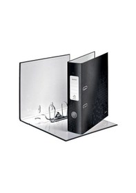 Resim Leitz 1005 Wow Geniş Büro Klasörü Metalik Siyah 