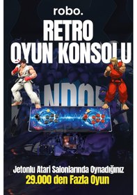 Resim Robo Süper Box 2025 Retro Oyun Konsolu 