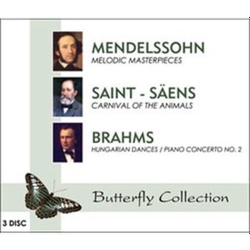 Resim CD -Mendelssohn / Saint-Saens / Brahms (3 CD) 