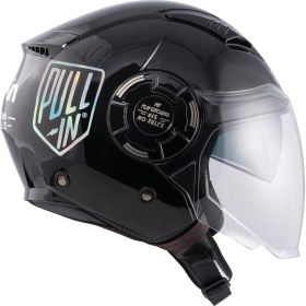 Resim Pull In Open Face Helmet Graphic 