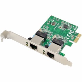 Resim Open Smart 2 Port Realtek Rtl8111h 1gbe Uyumlu Pcıe X1 Ethernet Kart - Ops7244rtl 