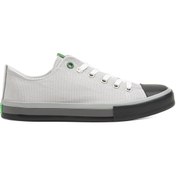 Resim Benetton® | BN-30191 - 3374 Gri Siyah - Erkek Spor Ayakkabı Benetton