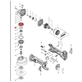 Resim Makita DGA454RFE Dişli Ürün Kodu 227641-9 
