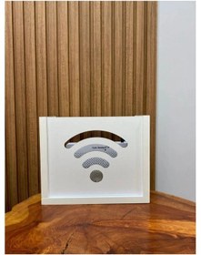 Resim Ahsen Ahşap Wifi Kutusu 