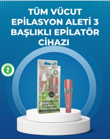 Resim Machnera Pembe Epilasyon Cihazı – Acısız Tüy Temizliği 
