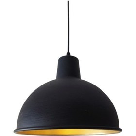 Resim Riolight Retro Siyah Içi Gold Tekli Metal Sarkıt (549748962) 