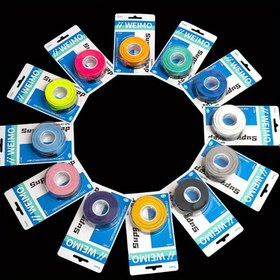 Resim 1 Kutu 3 Adet Tüy Raket El Yapıştırıcısı Kaymaz Sap Kılıfı Ter Emici Tenis Raket Kayışı Düz Taban Yapıştırıcı Ekipmanı 