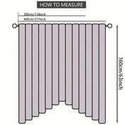 Resim 1 Panel Büyük Boy Ülke Bahçesi Jakarlı Çiçek Desenli Yazlık Şeffaf Perde, Üstten Askı Cebi, Oturma Odası, Yatak Odası, Balkon, Mutfak, Kulübe, Bahçe ve Pencere Dekoru için Uygun 