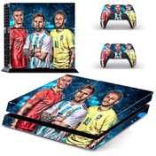 Resim KT Decor Futbol Efsaneleri Playstation 4 Full Sticker Kaplama Seti 